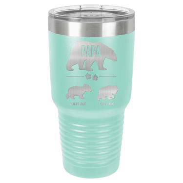 Papa Bear Tumbler Cup